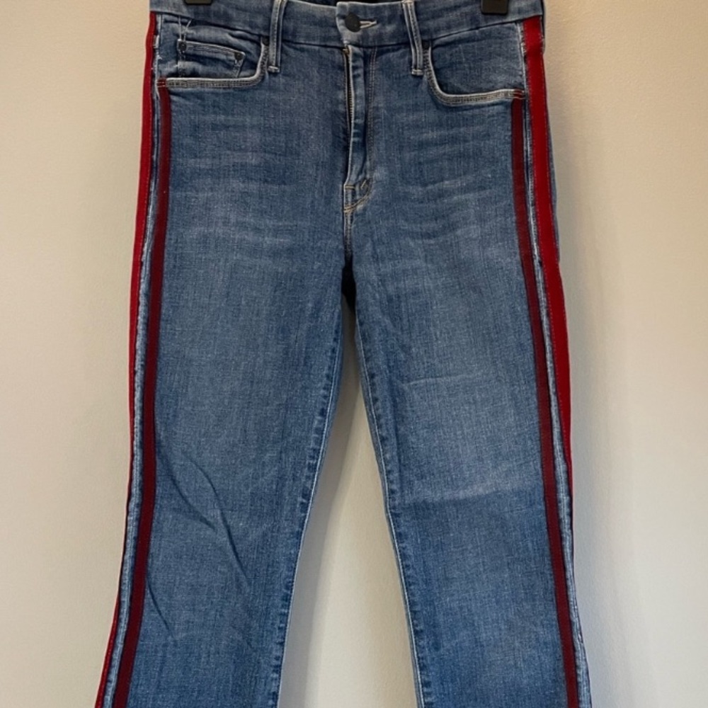Mother The Looker Ankle Fray Jeans - Picture 2 of 10